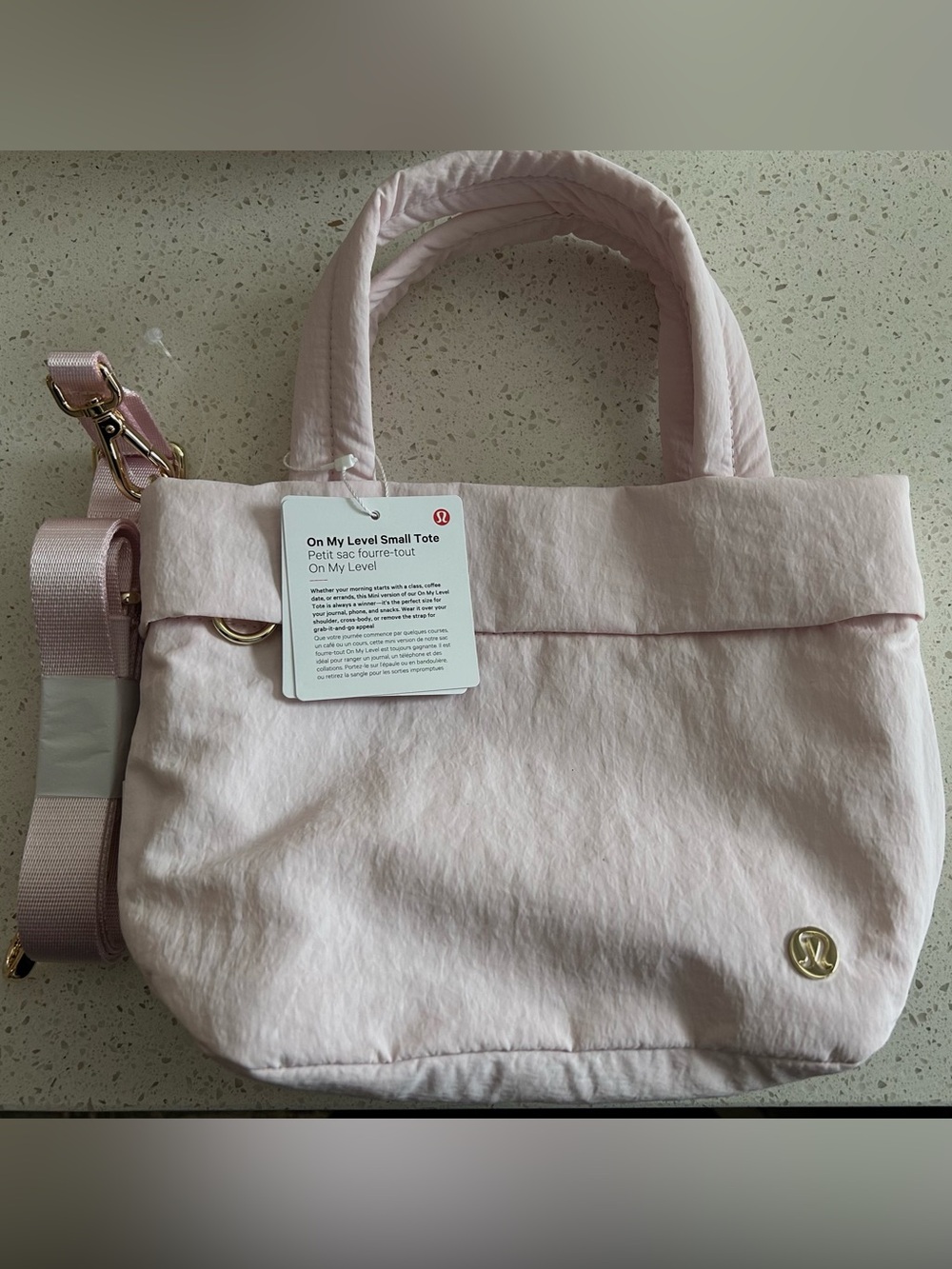 LULULEMON ON MY LEVEL SMALL TOTE NWT - Picture 5 of 6